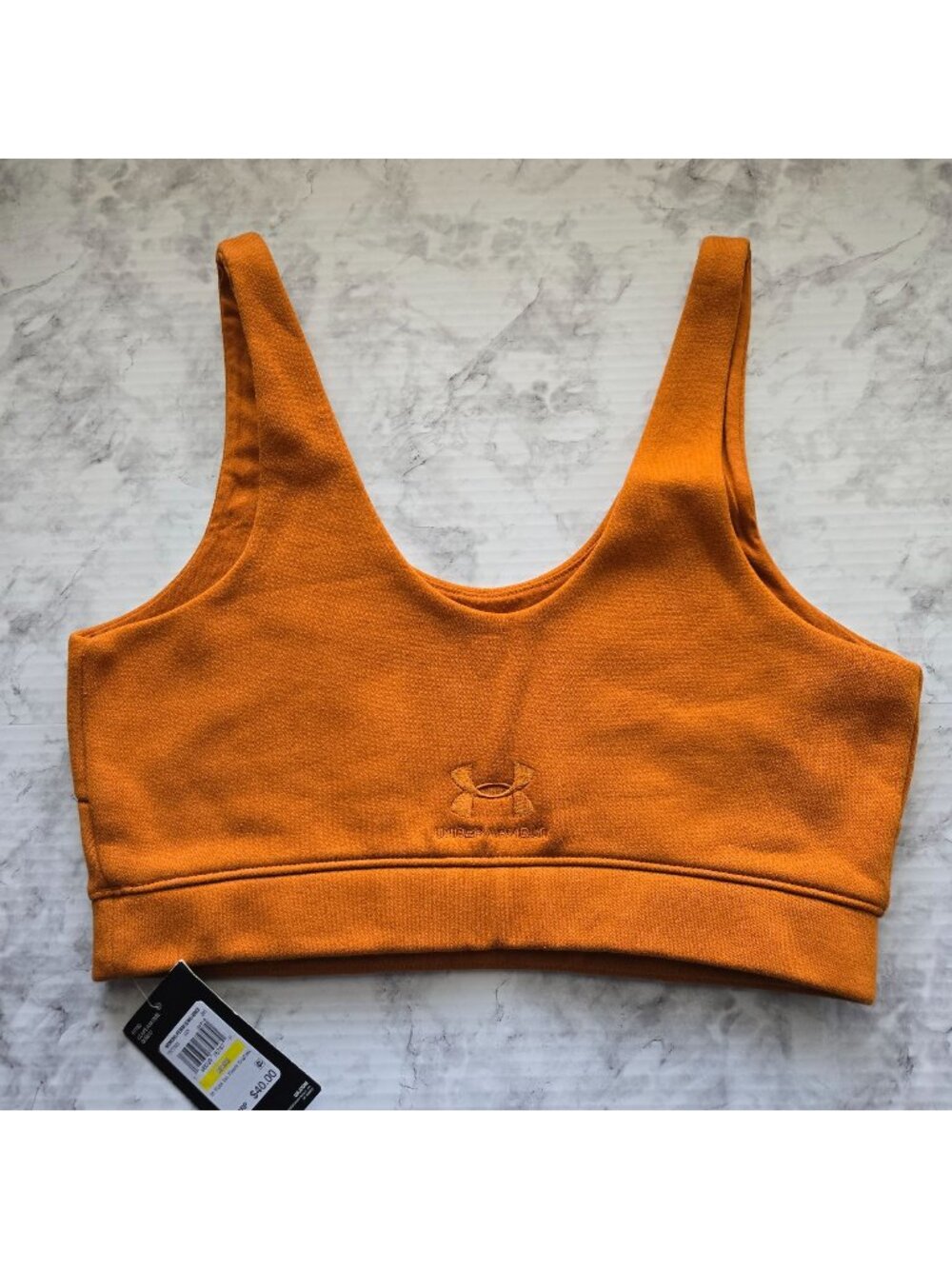 NWT Under Armour Essential Fleece Playback Crop Tank Womens Sz M (SKU 26-0127)